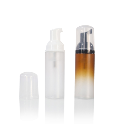 Emballage facial 100ml 150ml de détergent de voyage de mousse de pompe de soins de la peau inodores vides de bouteille