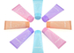 30ml la lèvre cosmétique multicolore du tube 30G frottent la preuve de fuite de tube