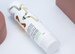 Tube 3.3oz de Matte White Squeeze Plastic Cosmetic pour la protection solaire avec Flip Cap