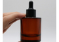Bouteille recyclable du compte-gouttes 20ml, revêtement UV d'Amber Glass Cosmetic Bottles