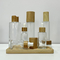 Compte-gouttes en verre de maquillage de jet de pompe de Matte Bamboo Glass Bottle 20ml 30ml