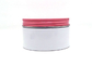 Rond vide de pot crème en plastique cosmétique blanc du conteneur 100ml 200ml